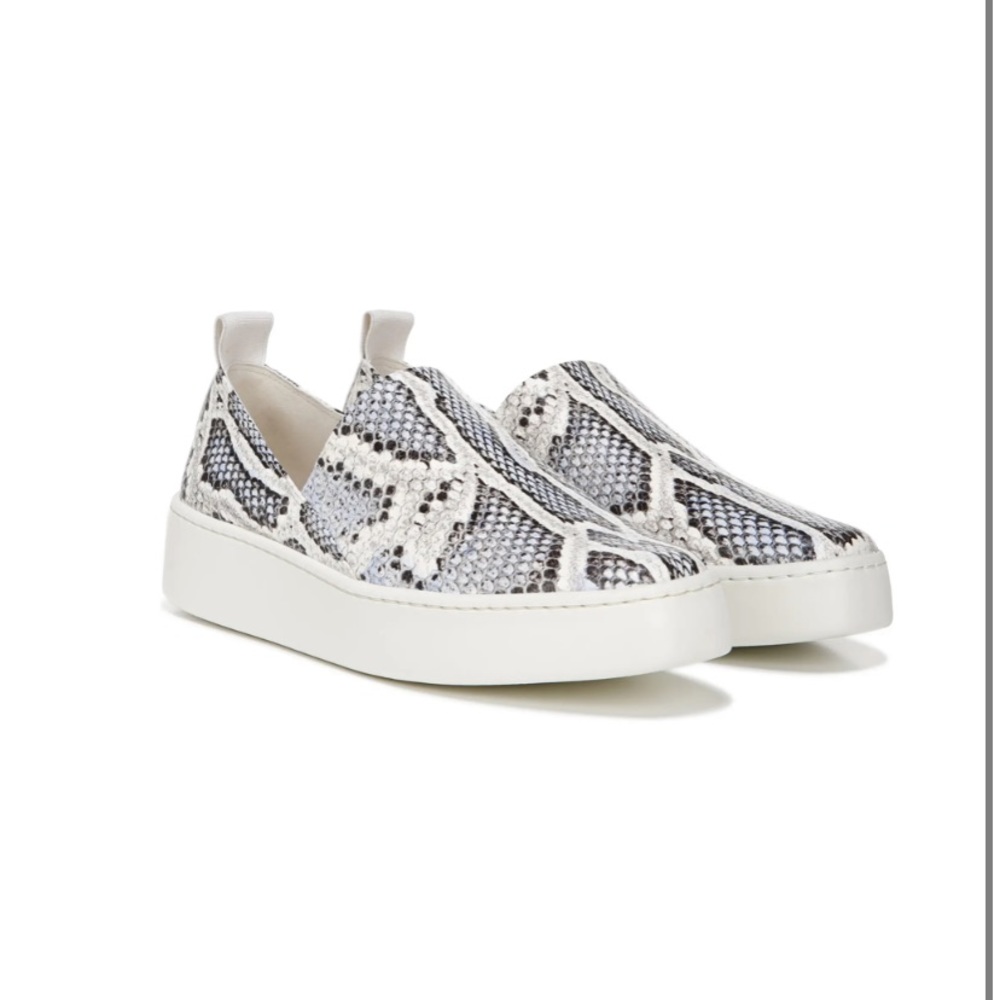 Vince snake print Slip-On Sneaker